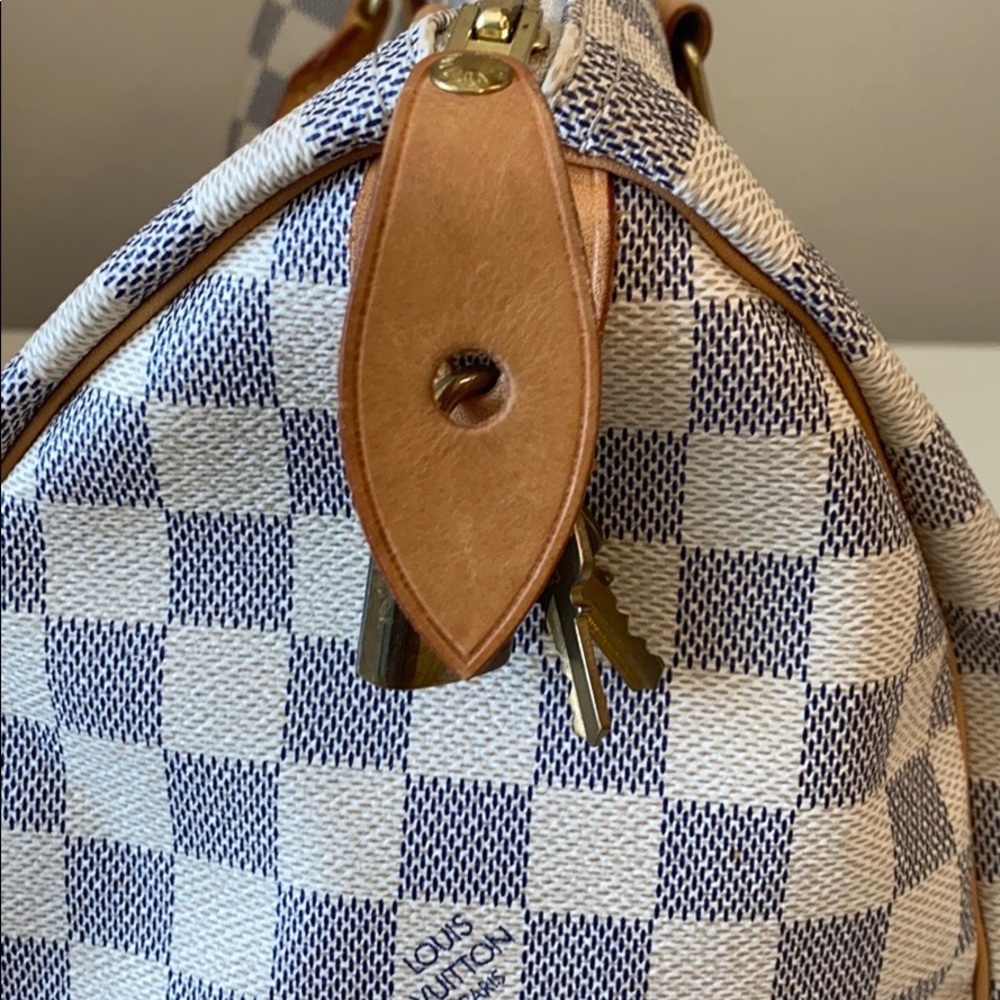 Louis Vuitton Speedy 30 Damier Azur - Picture 5 of 16